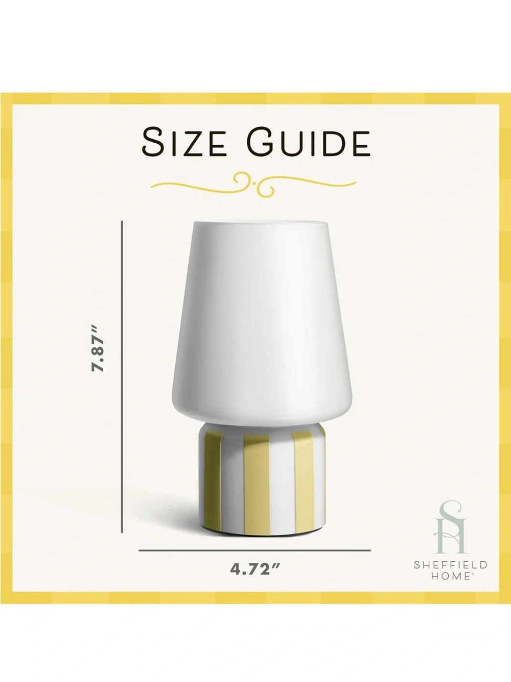 Sheffield Home Glass LED Lamp